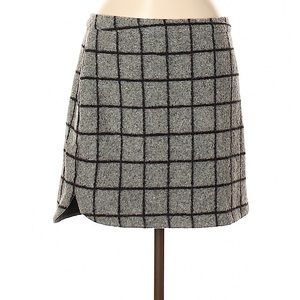Madewell Wool Mini Skirt